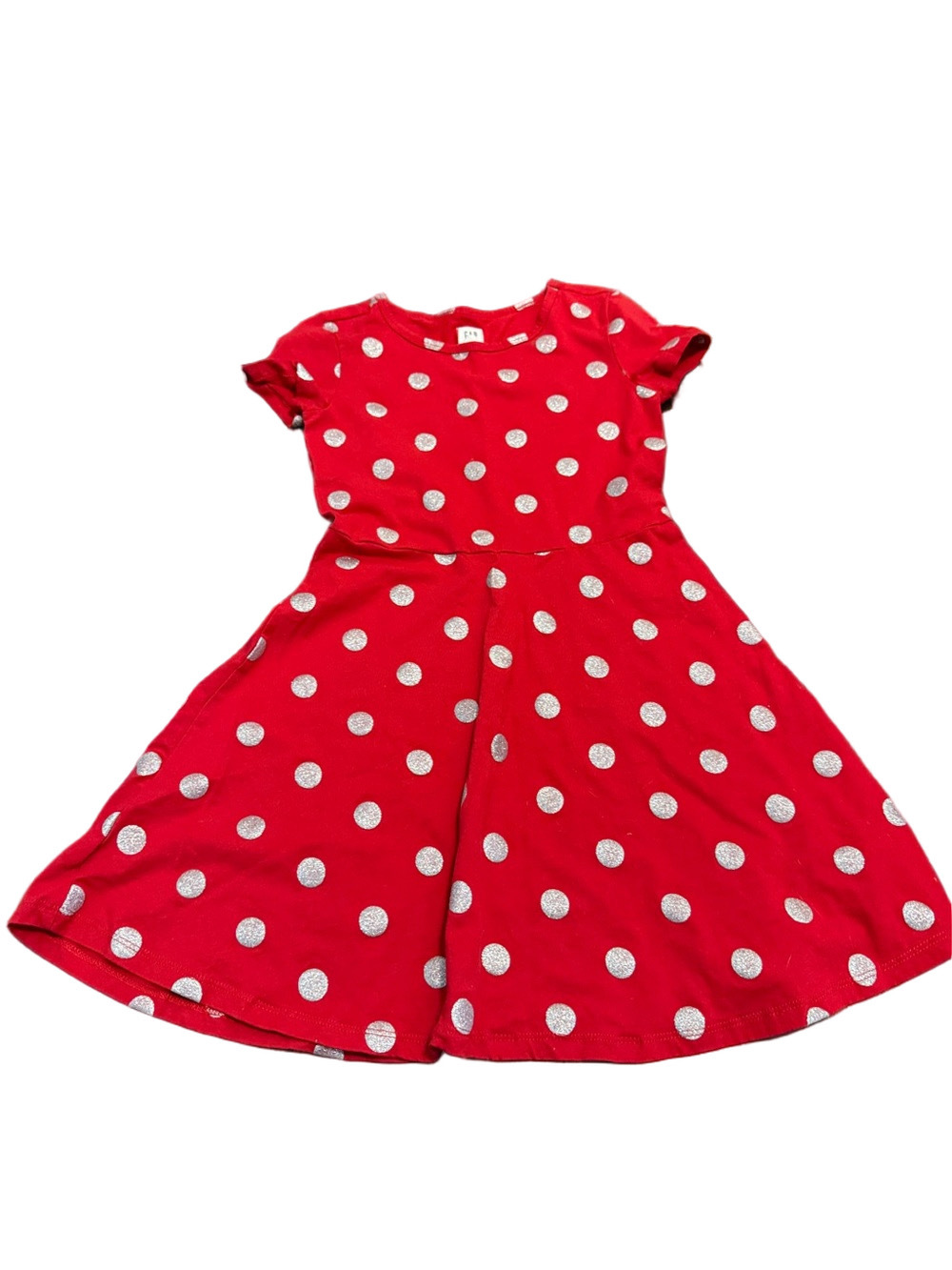 **Bundle** Girls Dresses Size M Minnie Mouse /Polka-Dot Gap/ Pink Heart - Picture 6 of 7